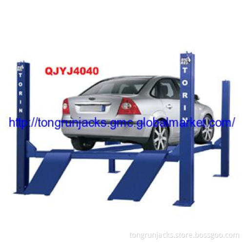 4-Ton Four Post Hydraulic Car Lifts